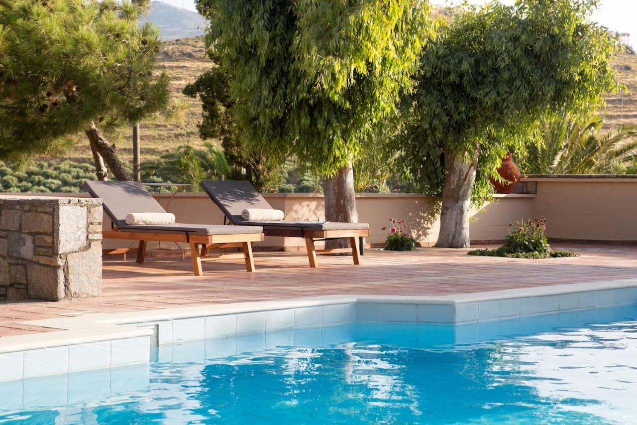 White Sand Villa. Spacious Villa With Prive Pool. Agia Pelagia  Exterior foto
